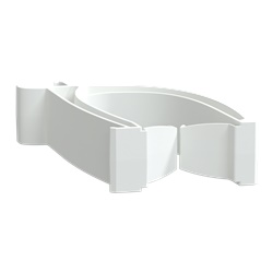 Braccialetti portacavi 12 pezzi V G per armadi PrismaSeT G verticali