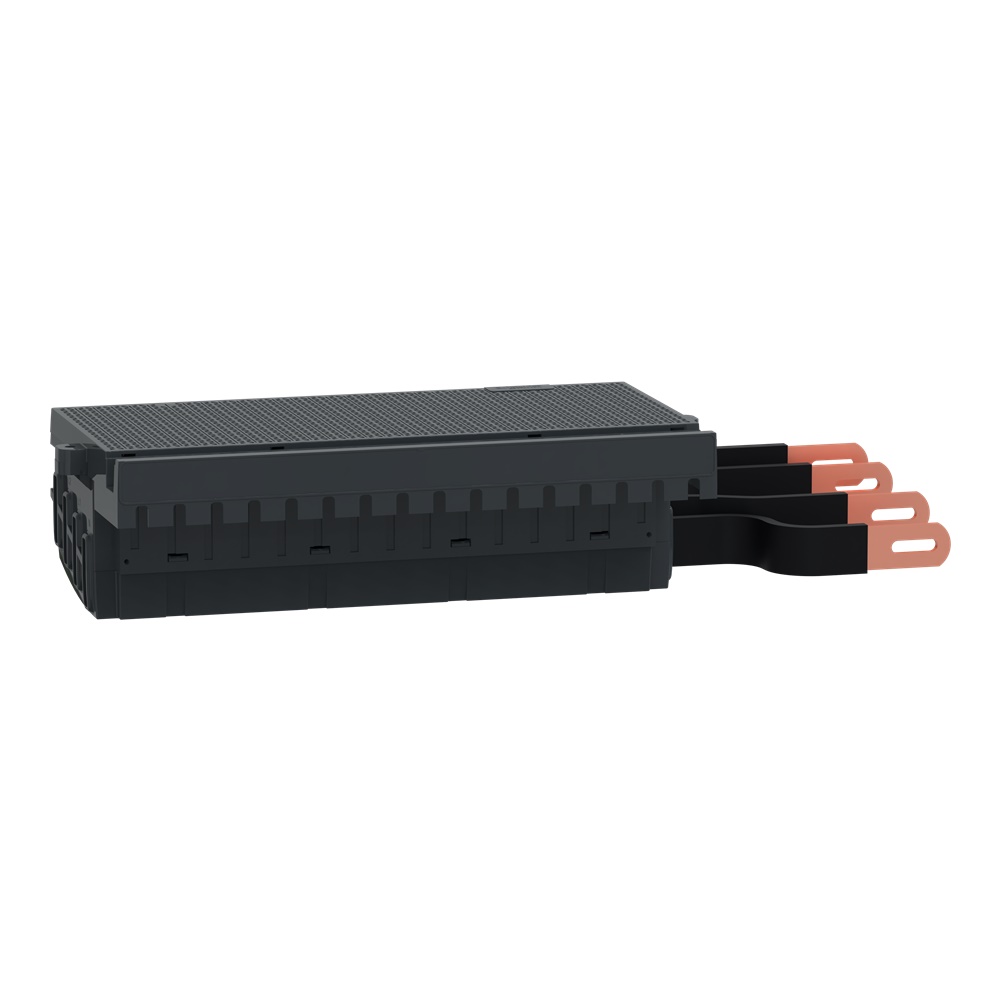 Collegamenti precablati Linergy Polypact NSXm 4P+ per installazione interruttori elettrici