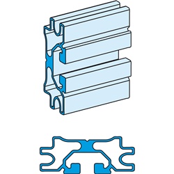 Barra distribuzione elettrica Linergy 630A 2000mm quadro elettrico