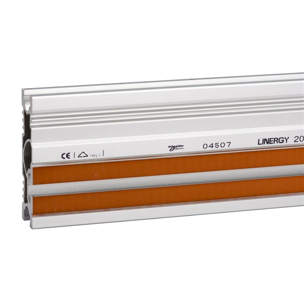 Barra New Linergy V/H 2000A profilo orizzontale distribuzione energia quadri elettrici lunghezza 2000mm