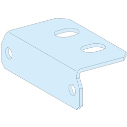 Cuneo supporto sbarre Linergy BS 5mm set 100 pezzi per impianti elettrici 800-1600A
