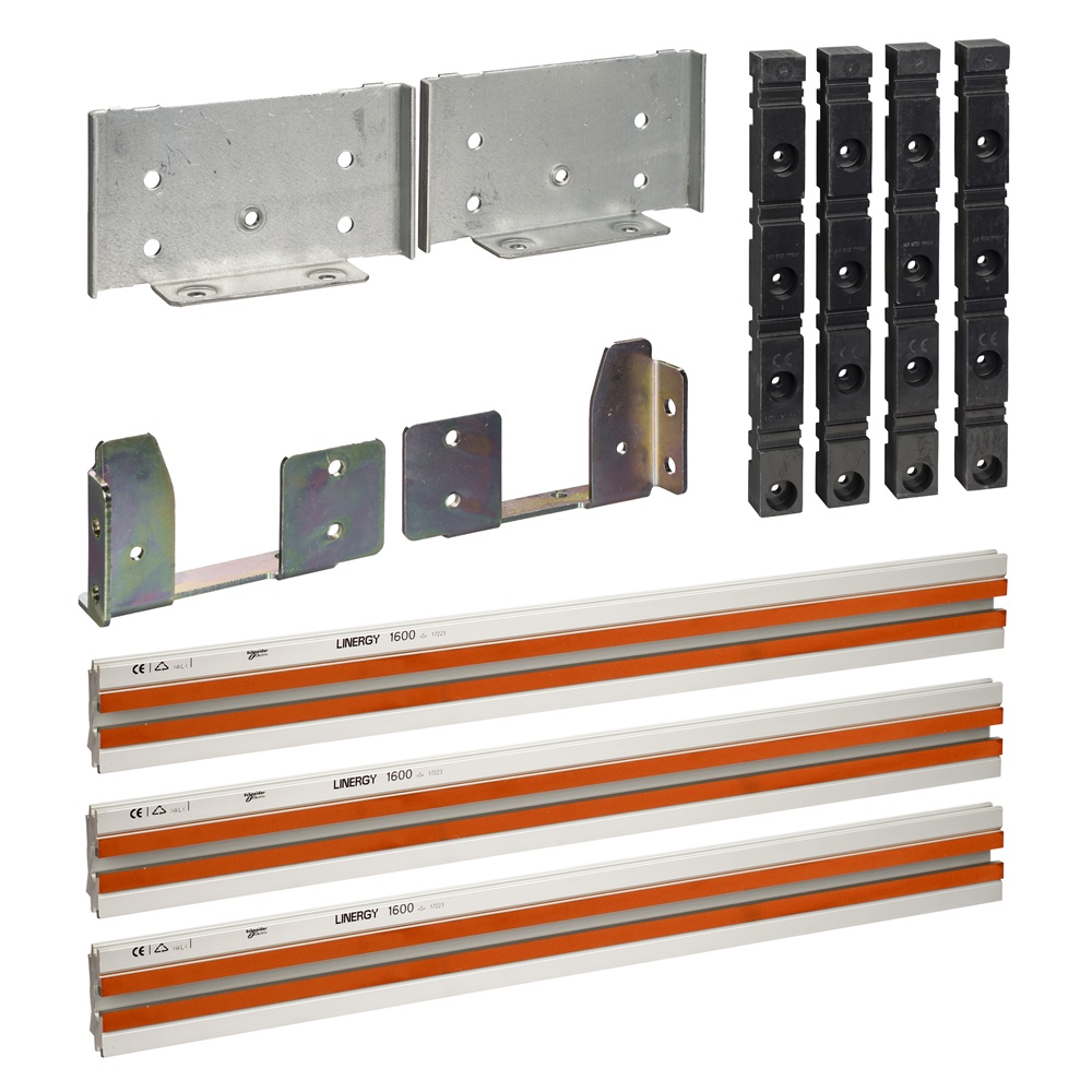 Giunto rame collegamento sbarre distribuzione Linergy LGYE 3200A armadi PrismaSeT P G
