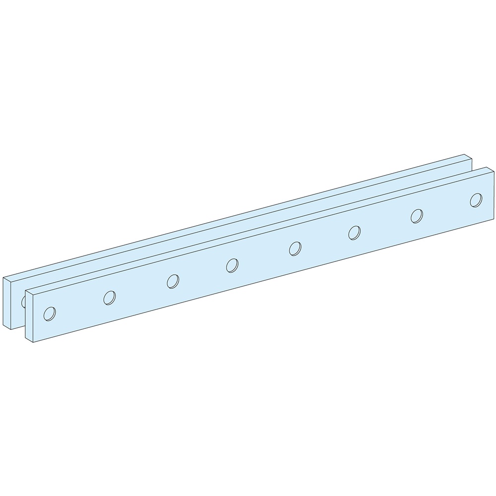 Aste distanziali per barre piatte montaggio armadi elettrici PrismaSeT P e Prisma iPM M larghezza 650 mm