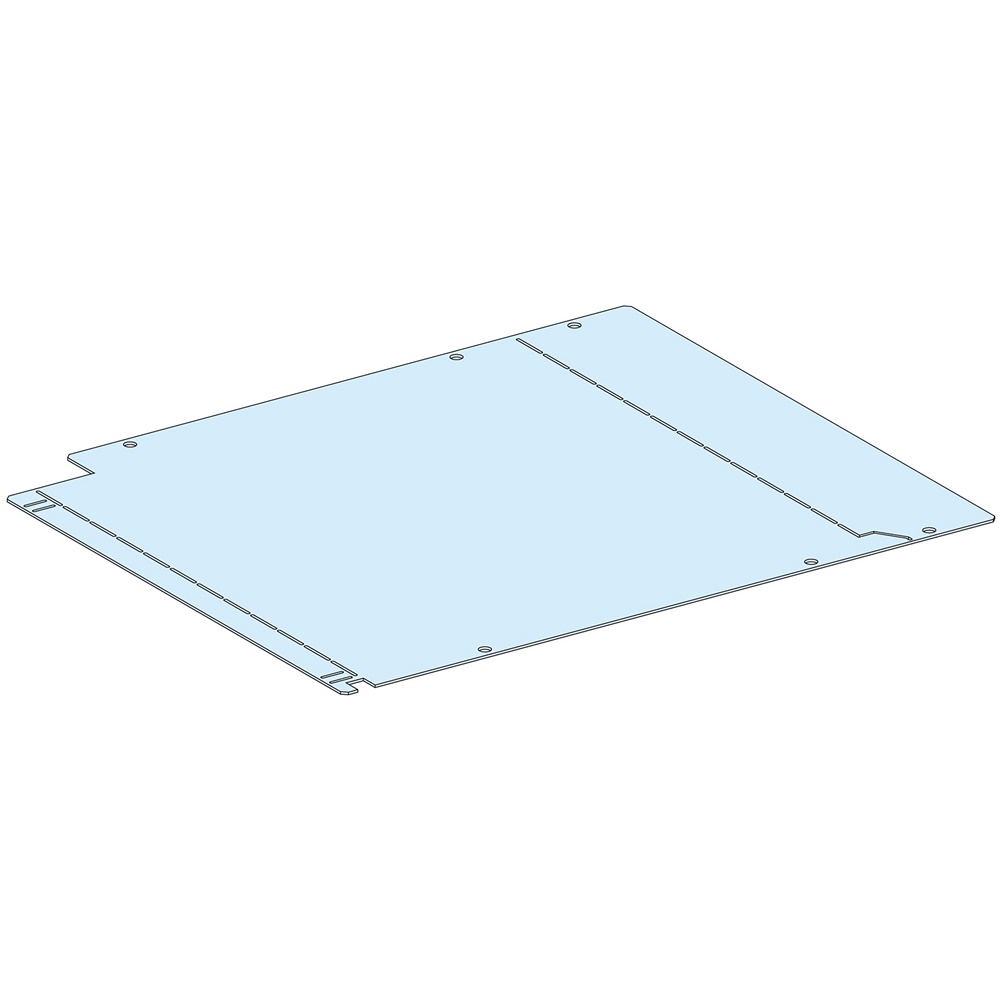 Coperchio quadro PrismaSeT segregazione piena L800 P400 per sbarre distribuzione orizzontali
