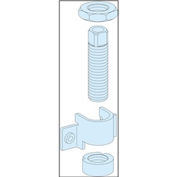 Kit regolazione inclinazione PrismaSeT P livellamento armadio 12,5x10x5 cm resistente