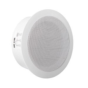 Diffusore da incasso a soffitto 6W 18cm ABS bianco per sistemi PA e allarme vocale