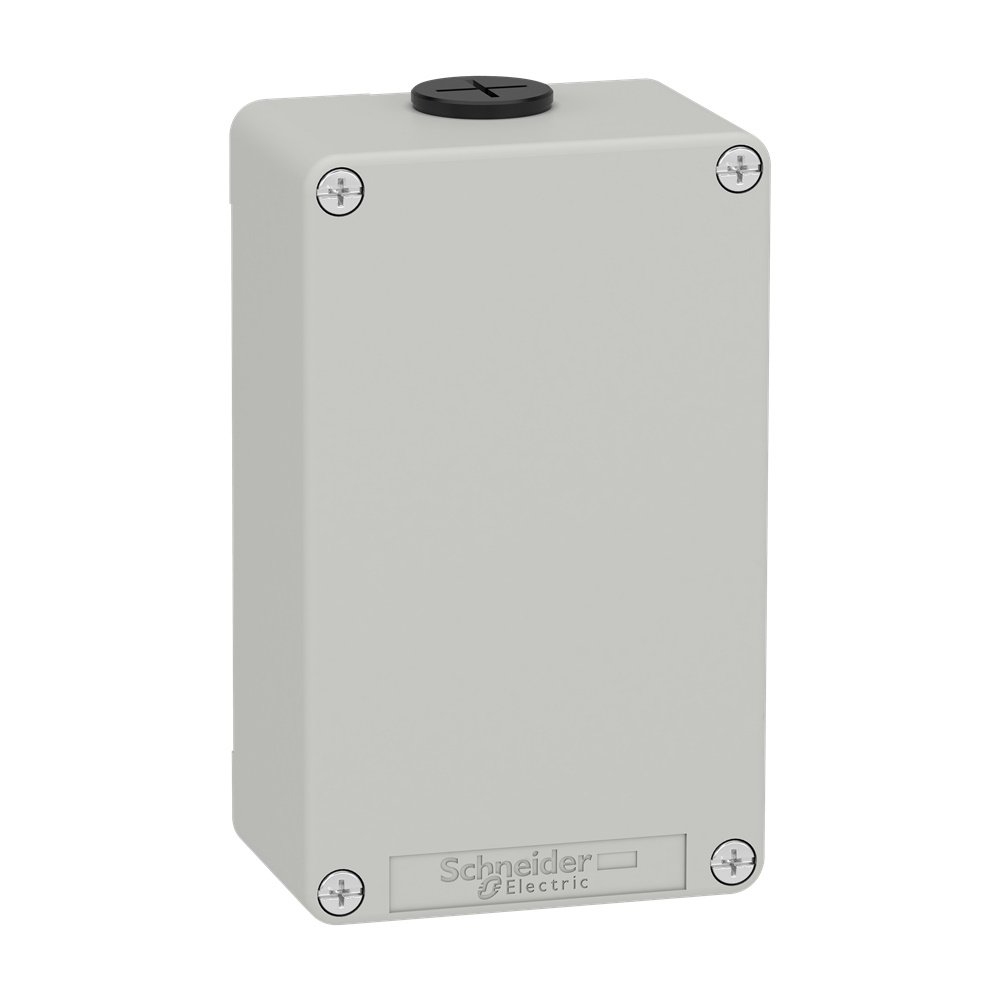 Pulsantiera in metallo grigia  M20 non forata 80X130X51,5 UL CSA