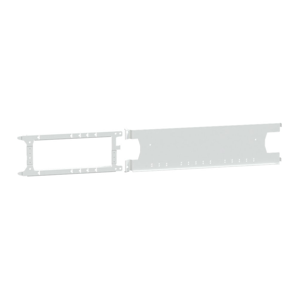 Piastra montaggio PrismaSeT Polypact NSXm 3/4P acciaio bianco 650 mm armadi