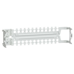 Piastra di fondo NS-INS250 acciaio bianco per montaggio verticale armadi 650 mm