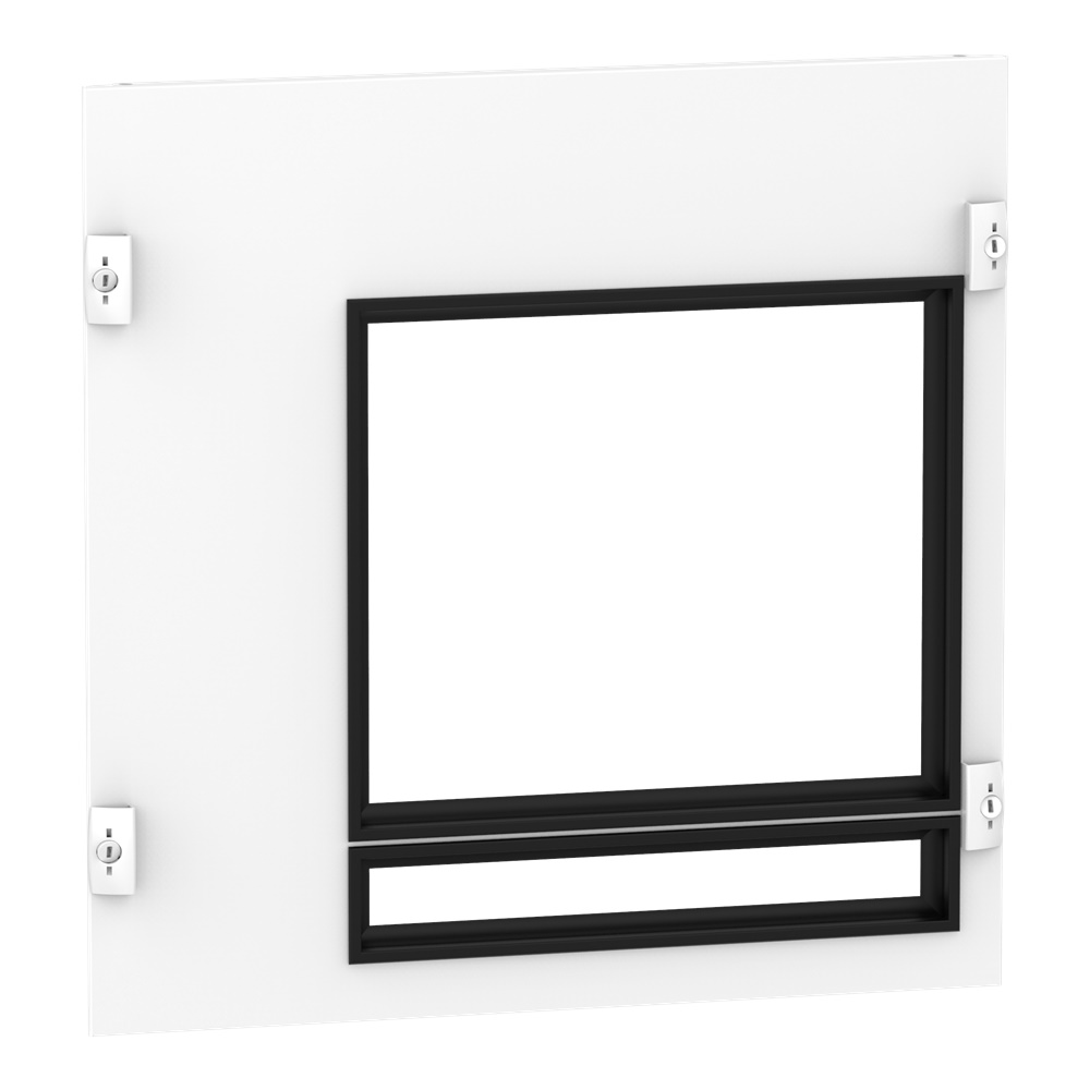 Piastra frontale MTZ2 estraccia bianca 500x500 mm per armadi PanelSeT P protezione dispositivi Masterpact NW08-32 3P/4P