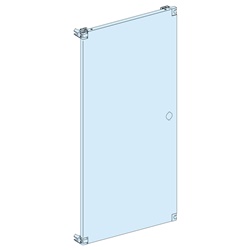 Piastra frontale protezione comando 13 moduli 400 mm armadi elettrici PanelSeT bianco