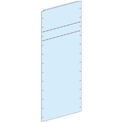 Fondo forma 4 piastra posteriore metallo per armadi elettrici larghezza 600 mm