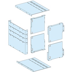 Struttura PrismaSeT Accessori PPC forma 4b L200 4-6 moduli per partizionamento condotte W200mm