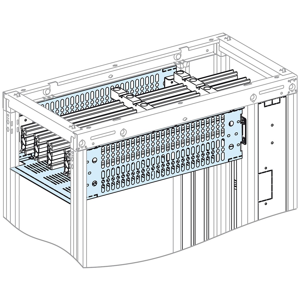 Segregazione barre orizzontali L650 P600 per quadri elettrici PrismaSeT compatibile LGYE 2500A BS 3200A