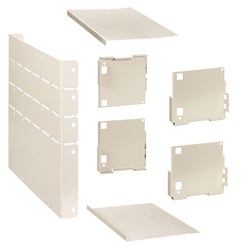 Struttura PrismaSeT PPC metallica Forma 4b L200 Altezza 4-6 moduli per segregazione quadro elettrico