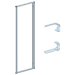 Cornice supporto piastre frontali L400 kit montaggio armadi PrismaSeT P reversibile