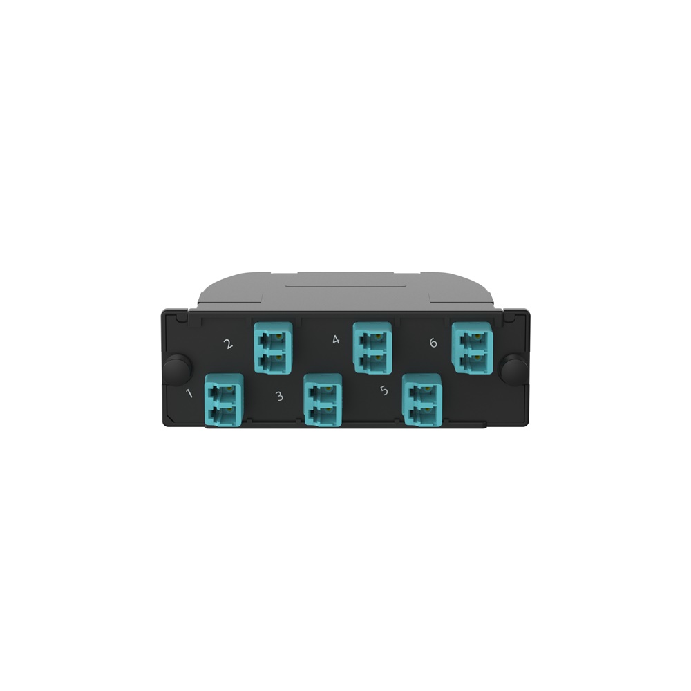 OM4 OPTICOM CASSETTE WITH 1 MPO TO