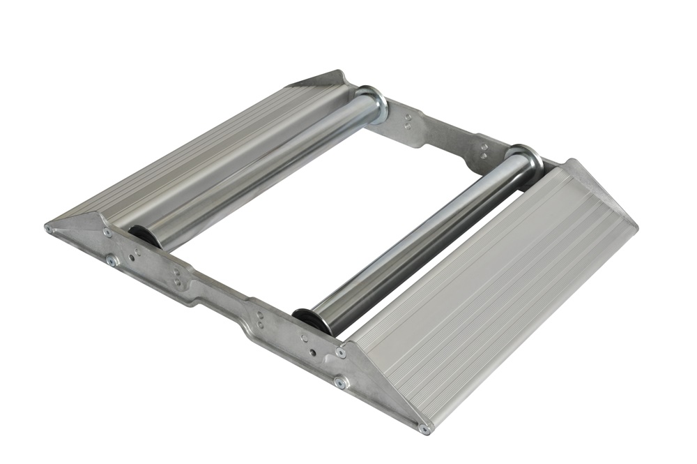 Svolgitore da terra alluminio con rampe per bobine 200-700 mm, installazione efficiente cavi elettrici