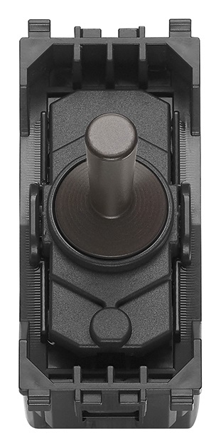 PULSANTE 1P NO 10A VINTAGE BRONZO