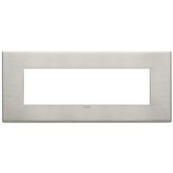 PLACCA 7M NICHEL SPAZZOLATO