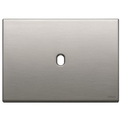 PLACCA 3MX1 VINTAGE NICHEL SPAZZOLA