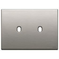 PLACCA 3MX2 VINTAGE NICHEL SPAZZOLA