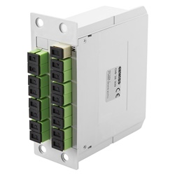 Splitter ottico 1x16 con bussole SC/APC per cablaggio strutturato reti LAN fibra ottica data center