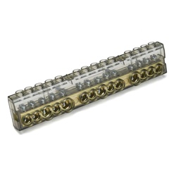 Barra neutro 160A 10 vie sezione 35mmq per impianti elettrici