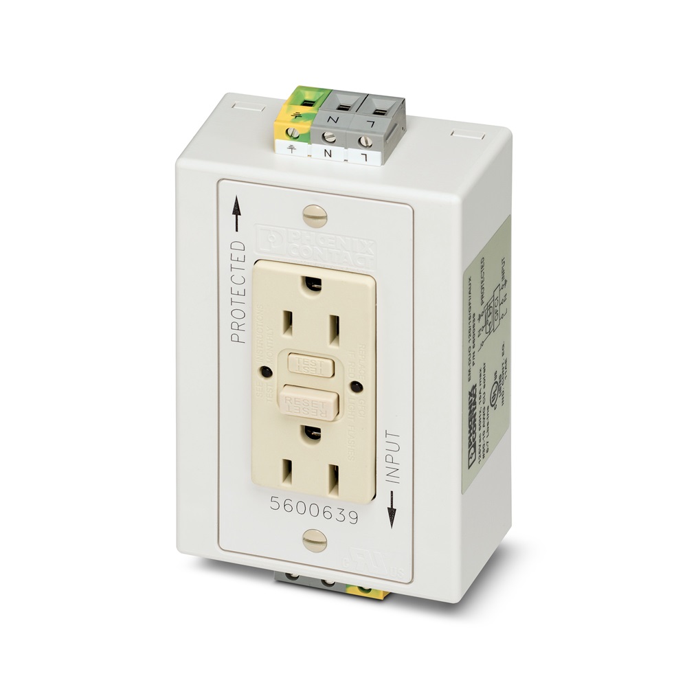 EM-DUO 120/15/GFI/AUX PRESA DOPPIA