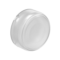 Cappuccio bianco gomma per pulsante rasato compatibile LPC B1/BL1/R1
