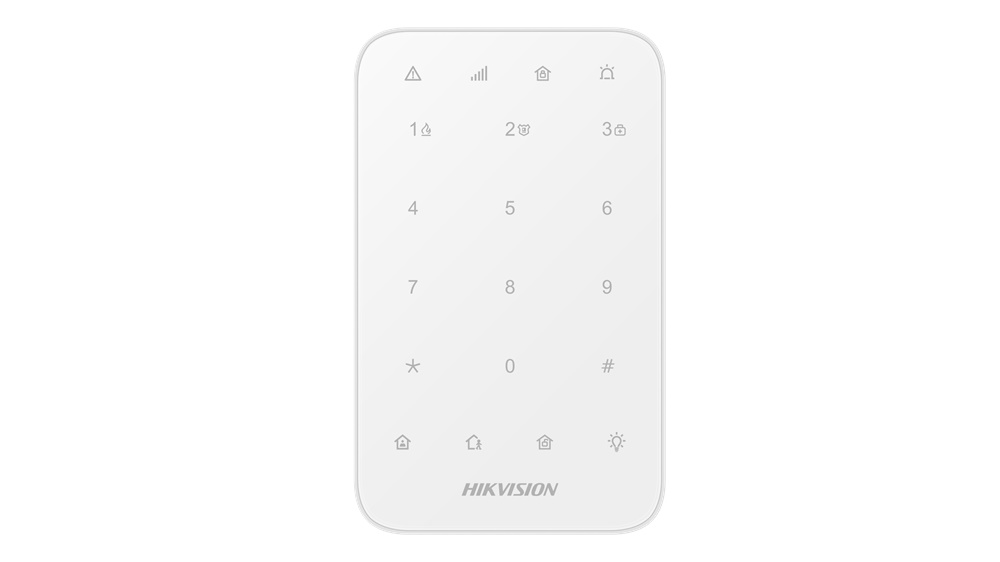 Tastiera wireless LED full-touch retroilluminata per controllo impianti elettrici domestici e industriali