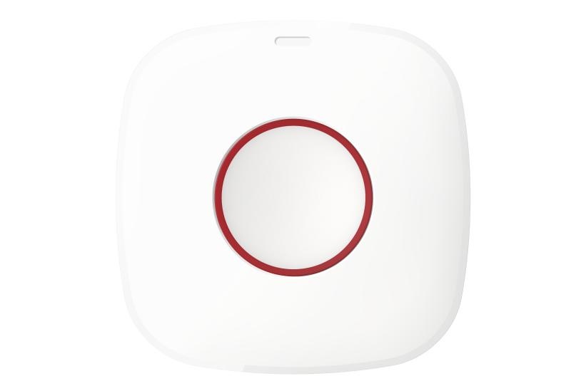 Pulsante emergenza wireless 1 tasto vetro resistente sicurezza ambienti lavoro e pubblici
