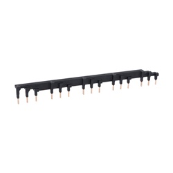Barra trifase passo 54mm per 5 interruttori SM1 collegamenti elettrici industriali