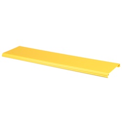 CHANNEL COVER, HINGED, SNAP-ON, 6