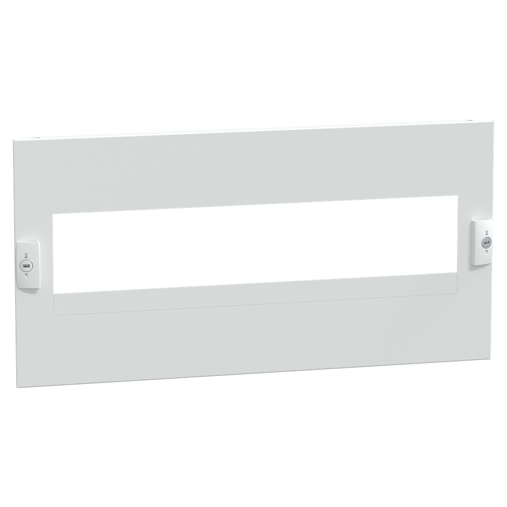 Piastra frontale acciaio bianco 3-4P NSX100/250 V per armadi PrismaSeT e ComPacT plug-in