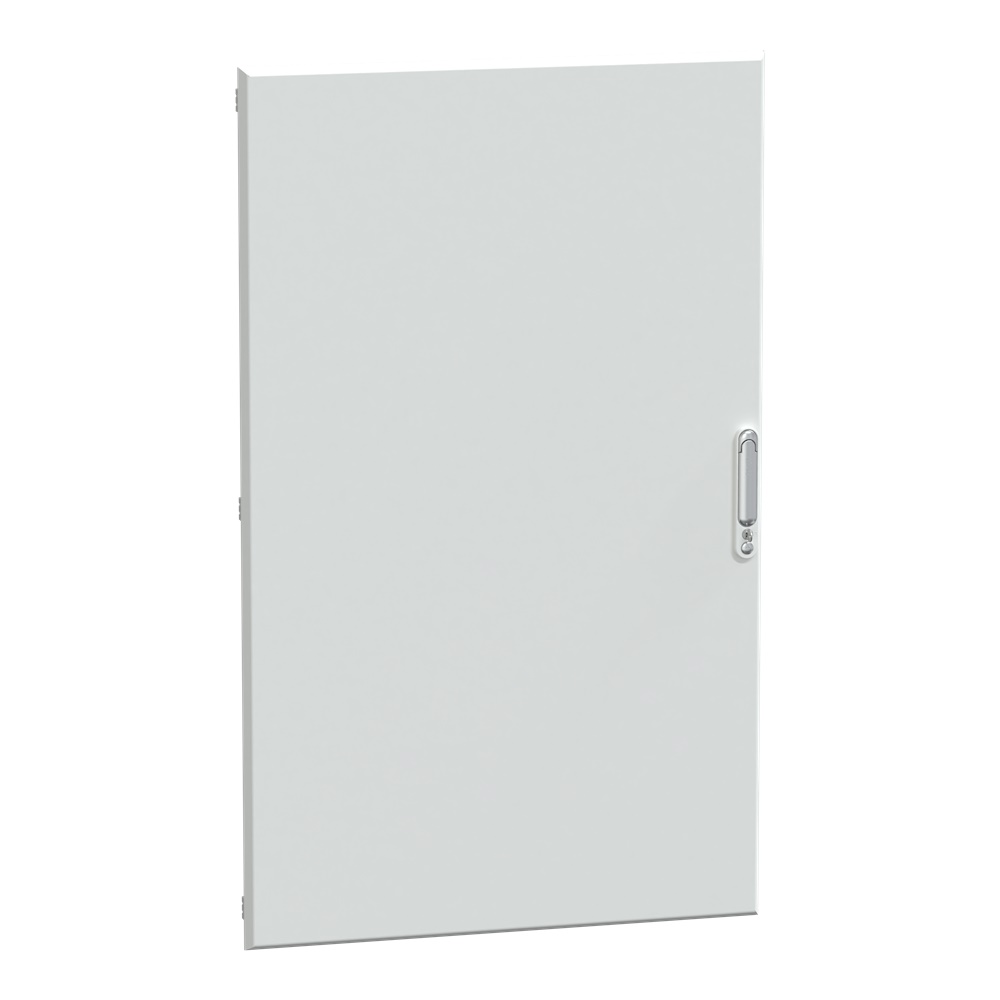Porta piena armadio PrismaSeT G lamiera acciaio RAL 9003 IP30/4X 850x1580 mm serratura chiave