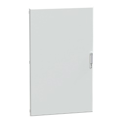 Porta piena armadio PrismaSeT G lamiera acciaio RAL 9003 IP30/4X 850x1580 mm serratura chiave