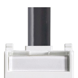 PRESA HDMI CON CAVO A 90  BIANCO