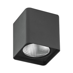 Plafoniera esterno IP55 LED integrato o GU10 20W alluminio resistente UV diverse finiture