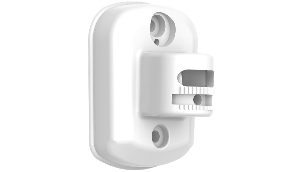 Staffa parete regolabile plastica resistente montaggio rilevatori interni ambito elettrico residenziale commerciale