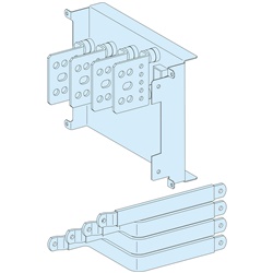 Struttura PrismaSeT collegamento a valle NS630 fisso 4 poli per distribuzione energia elettrica