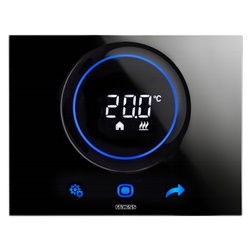 TERMOSTATO THERMO ICE WI-FI - DA PARETE - NERO - CHORUSMART