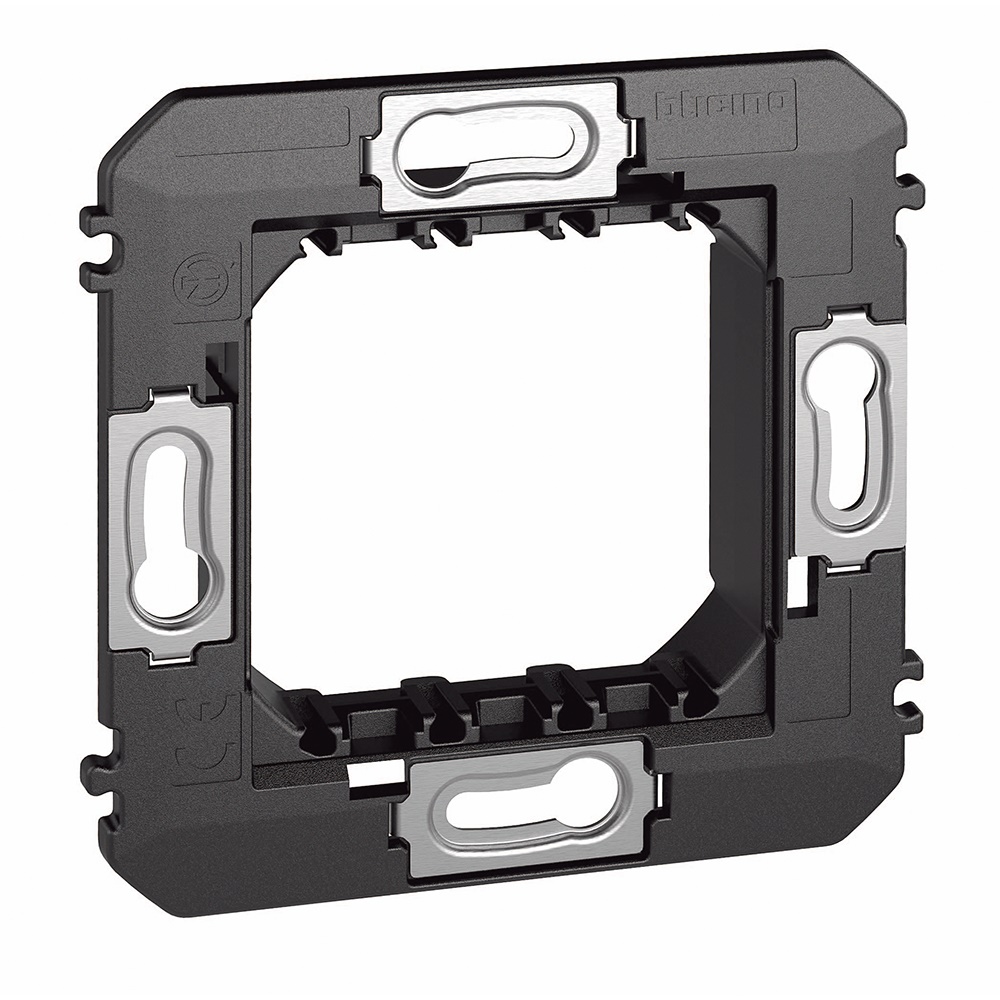 Supporto montaggio frame elettrificati per comandi digitali MyHOME 2 moduli