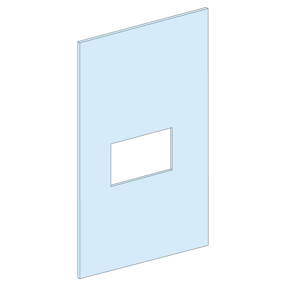 Piastra frontale NSX100/250 V fisso L250