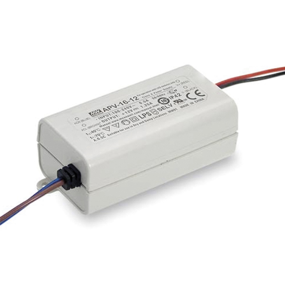 ALIMENTATORE LED MAX 16W 24V IP20