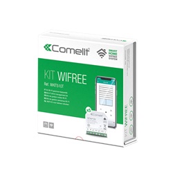 Serie WiFree - Kit smart home Wi-Fi sistema WiFree, 5 moduli gestione tapparelle, 2IN/2OUT relè 5A, app + assistenti vocali, 250VAC 350W