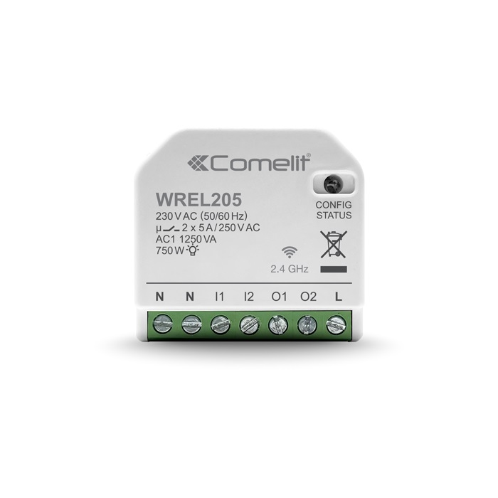 MODULO WI-FI GESTIONE LUCI 2 USCITE 5A