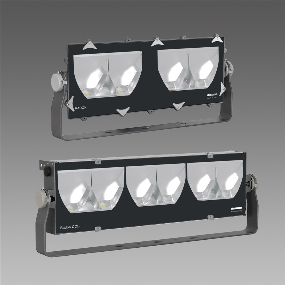 Proiettore LED asimmetrico 272W IP66 esterno Radon HP
