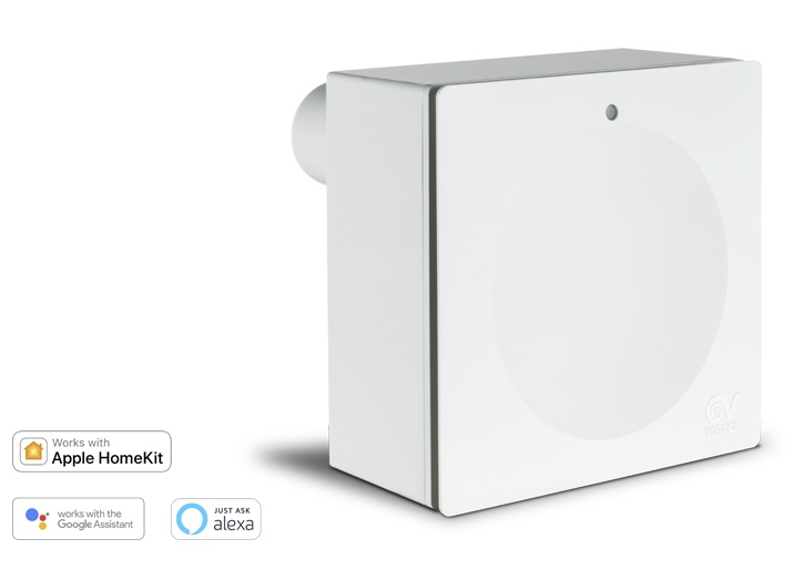 Aspiratore centrifugo da parete silenzioso basso consumo per bagno cucina lavanderia