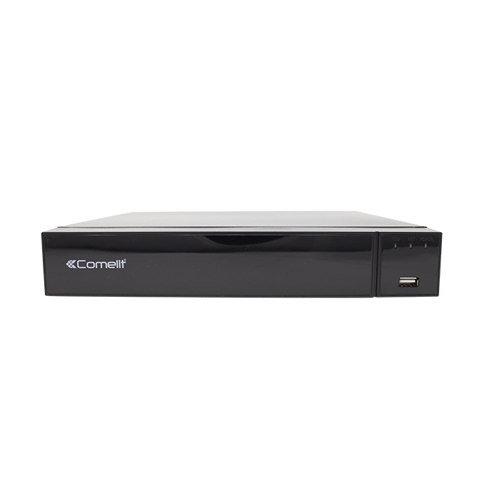 Serie Smart - NVR 8 canali 4K, 8 porte PoE 100Mbps, registrazione dual streaming, HDD 1TB, compatibile ONVIF 2.4